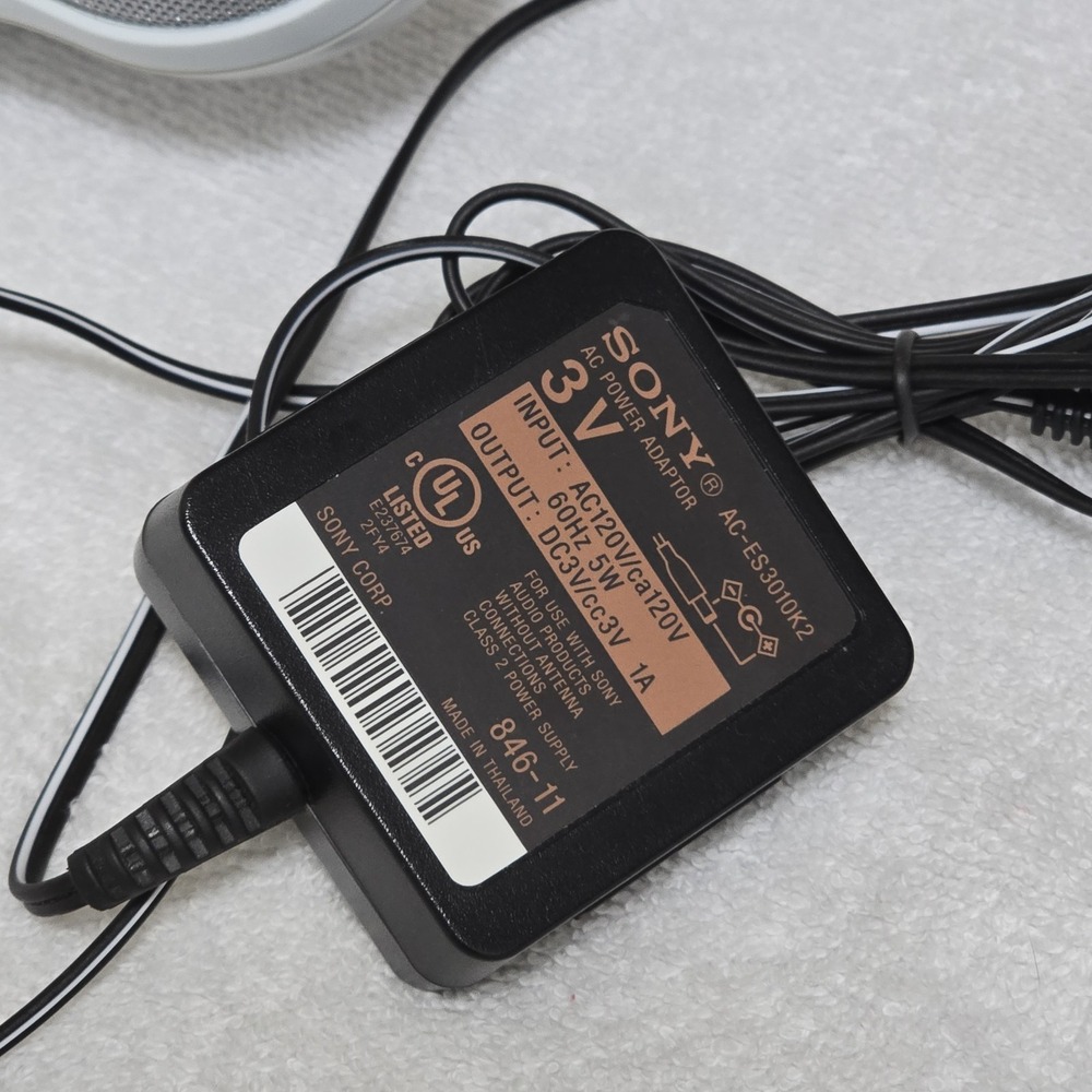 Sony CD Walkman Disc Mp3 D-NE329LIV & Speaker Stand BCA-DNE320S Bundle Vintage - Picture 13 of 16